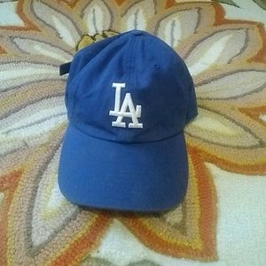 Blue LA dodgers hat
